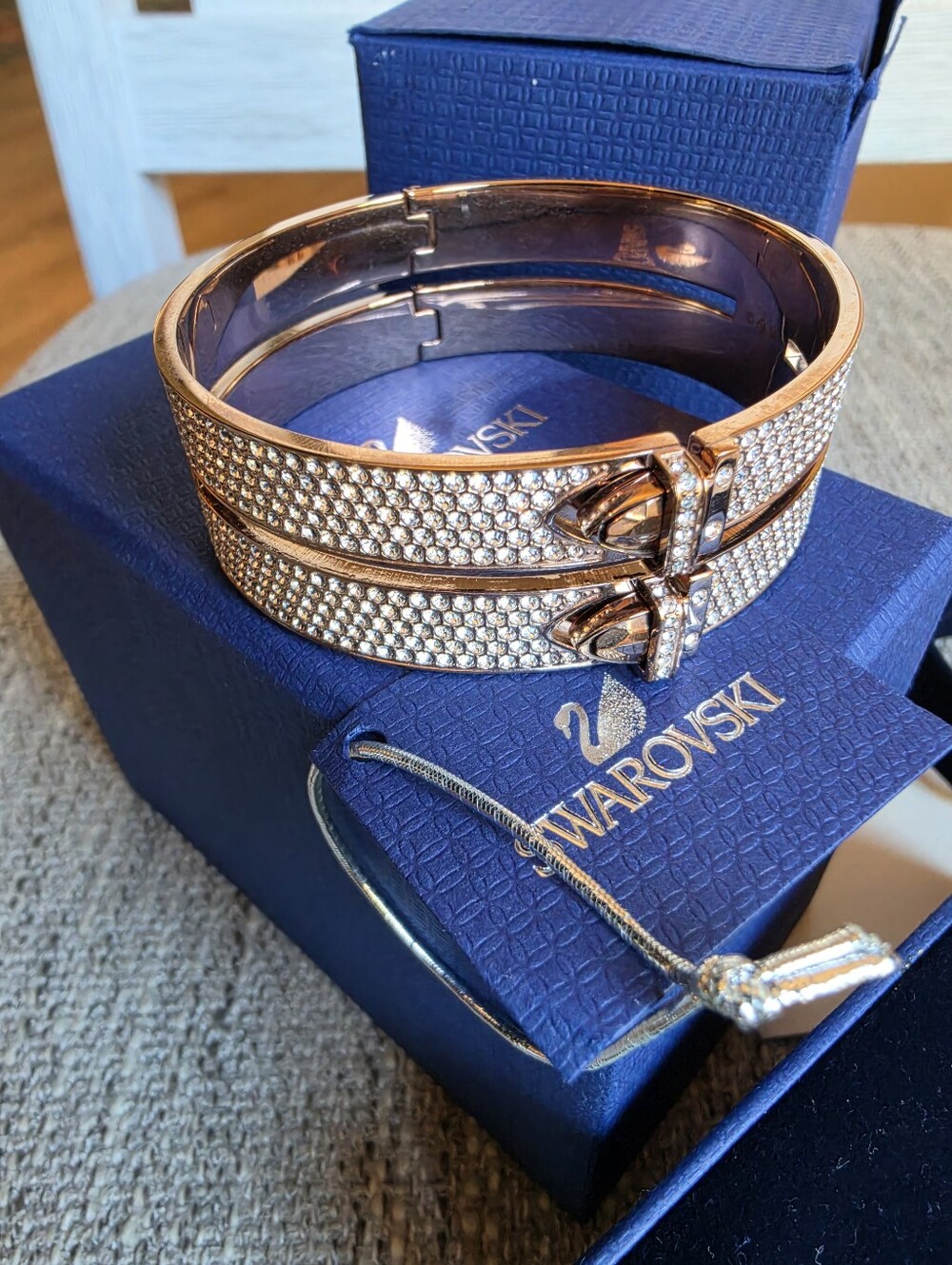 Authentic Swarovski Bracelet Or Bangle